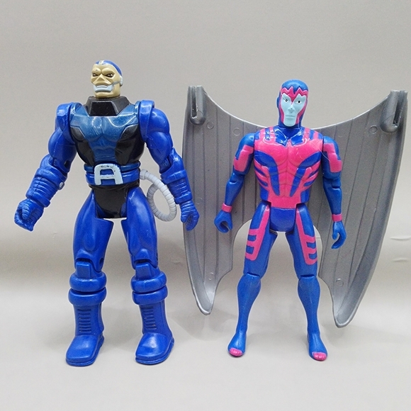 Marvel Other - 1991 Uncanny X-Men Apocalypse Archangel Figures Lot Marvel ToyBiz 5"